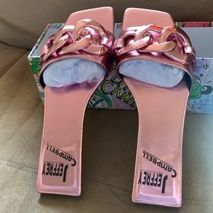 Jeffrey Campbell flat slide sandal